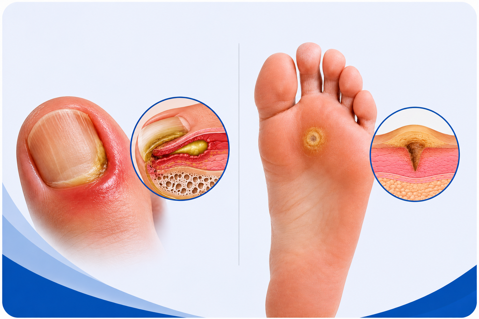 Nail Infection & Corn (नाखून एवं गोखरू) treatment at Manglam Hospital, Narnaul